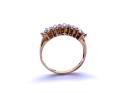 9ct Yellow Gold CZ 5 Stone Ring