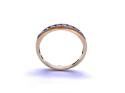 9ct Yellow Gold CZ Eternity Ring