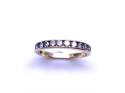 9ct Yellow Gold CZ Eternity Ring