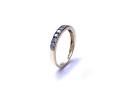 9ct Yellow Gold CZ Eternity Ring