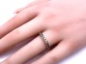 9ct Yellow Gold CZ Eternity Ring