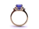 18ct Tanzanite & Diamond Ring