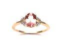 9ct Imperial Tourmaline & Diamond Ring