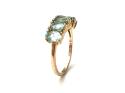 9ct Yellow Gold Emerald 5 Stone Ring