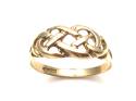 9ct Yellow Gold Celtic Style Ring
