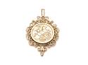 9ct Yellow Gold St George Pendant