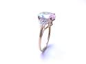 9ct Mystic Topaz & Diamond Ring