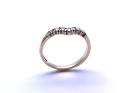 9ct Yellow Gold CZ Wishbone Ring