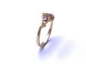 9ct Yellow Gold Moonstone Cluster Ring