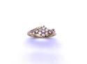 9ct Yellow Gold Moonstone Cluster Ring