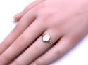 9ct Rose Gold Oval Signet Ring
