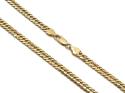 9ct Yellow Gold Curb Chain 16 Inch