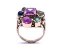 9ct Yellow Gold Multi-Stone Ring