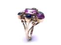 9ct Yellow Gold Multi-Stone Ring