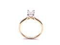 9ct Laboratory Grown Emerald Cut Diamond Ring 1ct