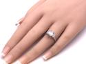 Platinum Laboratory Grown Diamond 3 Stone Ring