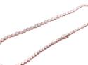 9ct Yellow Gold Diamond Cluster Necklet 2.00ct