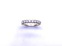 9ct Yellow Gold CZ Eternity Ring