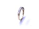 9ct Yellow Gold CZ Eternity Ring