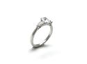 18ct Laboratory Grown Diamond 3 Stone Ring 1.15ct