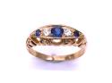 Sapphire & Diamond Ring