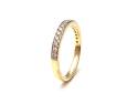 9ct Yellow Gold Diamond Eternity Ring 0.25ct