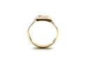9ct Yellow Gold Diamond Signet Ring