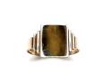 9ct Yellow Gold Plain Signet Ring