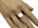 9ct Yellow Gold Plain Signet Ring