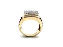 9ct Yellow Gold Diamond Cluster Ring