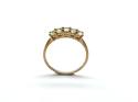 9ct Yellow Gold Peridot Five Stone Ring