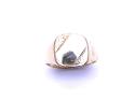 9ct Yellow Gold Square Signet Ring