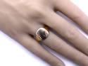 9ct Yellow Gold Square Signet Ring