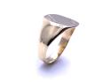 9ct Yellow Gold Square Signet Ring
