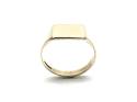 9ct Yellow Gold Square Signet Ring