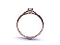 9ct Yellow Gold Diamond Solitaire Ring