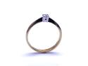 9ct Yellow Gold Diamond Solitaire Ring