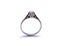 9ct Yellow Gold Diamond Solitaire Ring