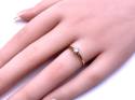 9ct Yellow Gold Diamond Solitaire Ring