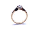 9ct Yellow Gold Diamond Solitaire Ring