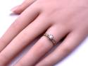 9ct Yellow Gold Diamond Solitaire Ring