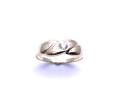 14ct Yellow Gold Diamond Solitaire Ring