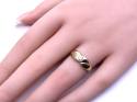 14ct Yellow Gold Diamond Solitaire Ring