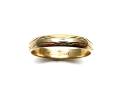 9ct Yellow Gold Patterned Wedding Ring