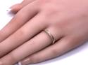 9ct Diamond Half Eternity Ring