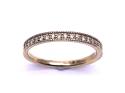 14ct Yellow Gold Diamond Eternity Ring
