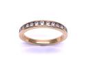 18ct Yellow Gold Diamond Eternity Ring