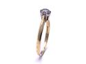 18ct Yellow Gold Diamond Solitaire Ring