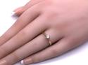 18ct Yellow Gold Diamond Solitaire Ring