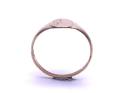 9ct Yellow Gold Baby Oval Signet Ring
